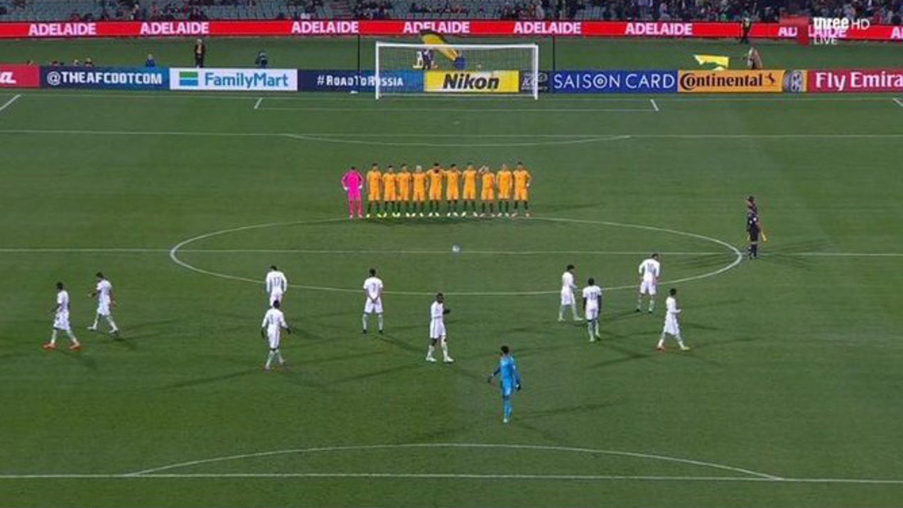Saudi Arabian soccer team fails to honor moment of sllence for London victims
