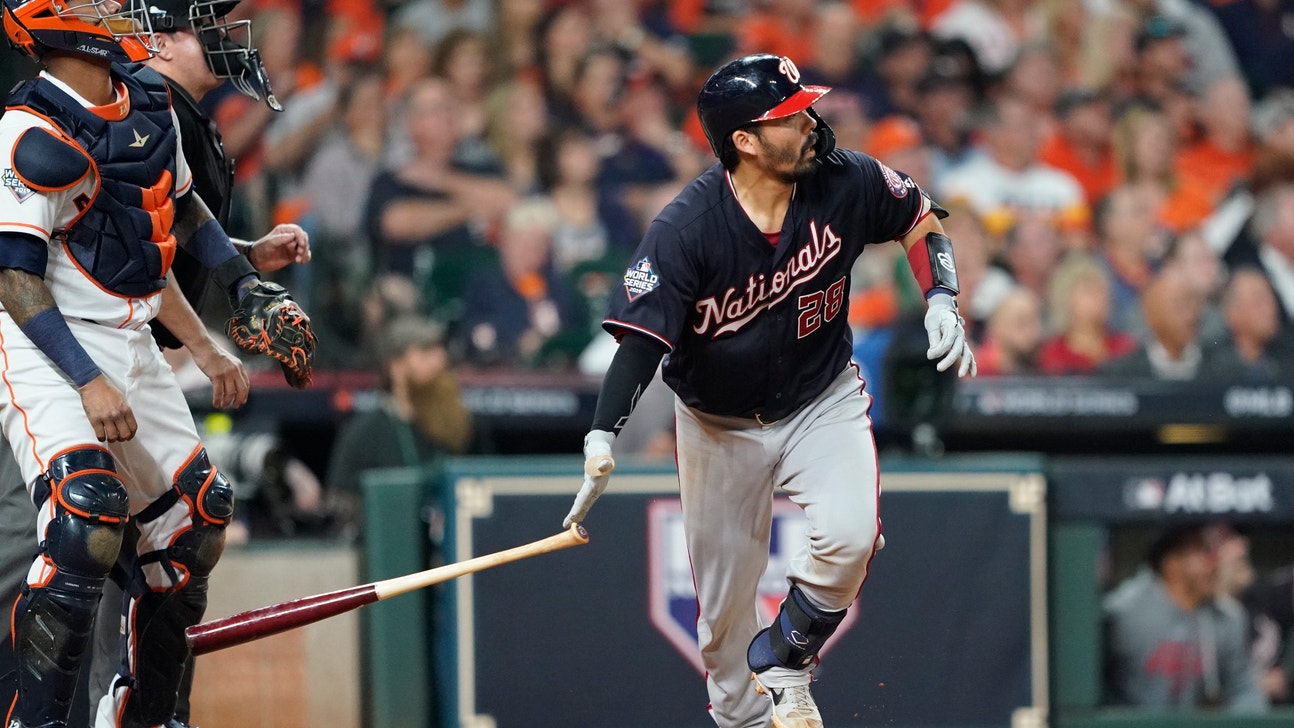 Suzuki scratched from Nats lineup for World Series Game 7