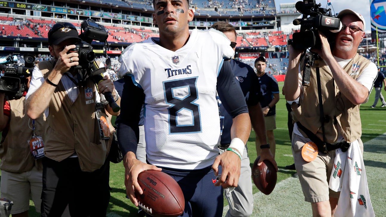 Mariota looking healthy as Titans beat Eagles 26-23 in OT