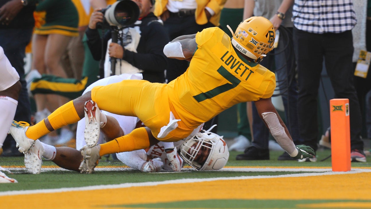 No. 13 Baylor in Big 12 title game with 24-10 win over Texas