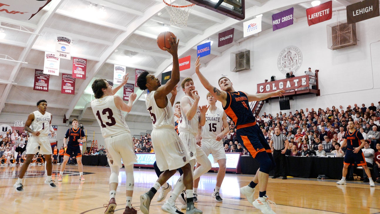 Colgate beats Bucknell 94-80 for Patriot League title