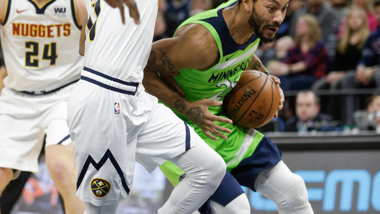 Jokic’s triple-double helps Nuggets beat Wolves 107-106