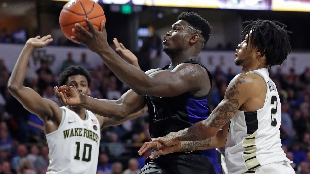 Williamson lifts No. 1 Duke to rout of Wake Forest