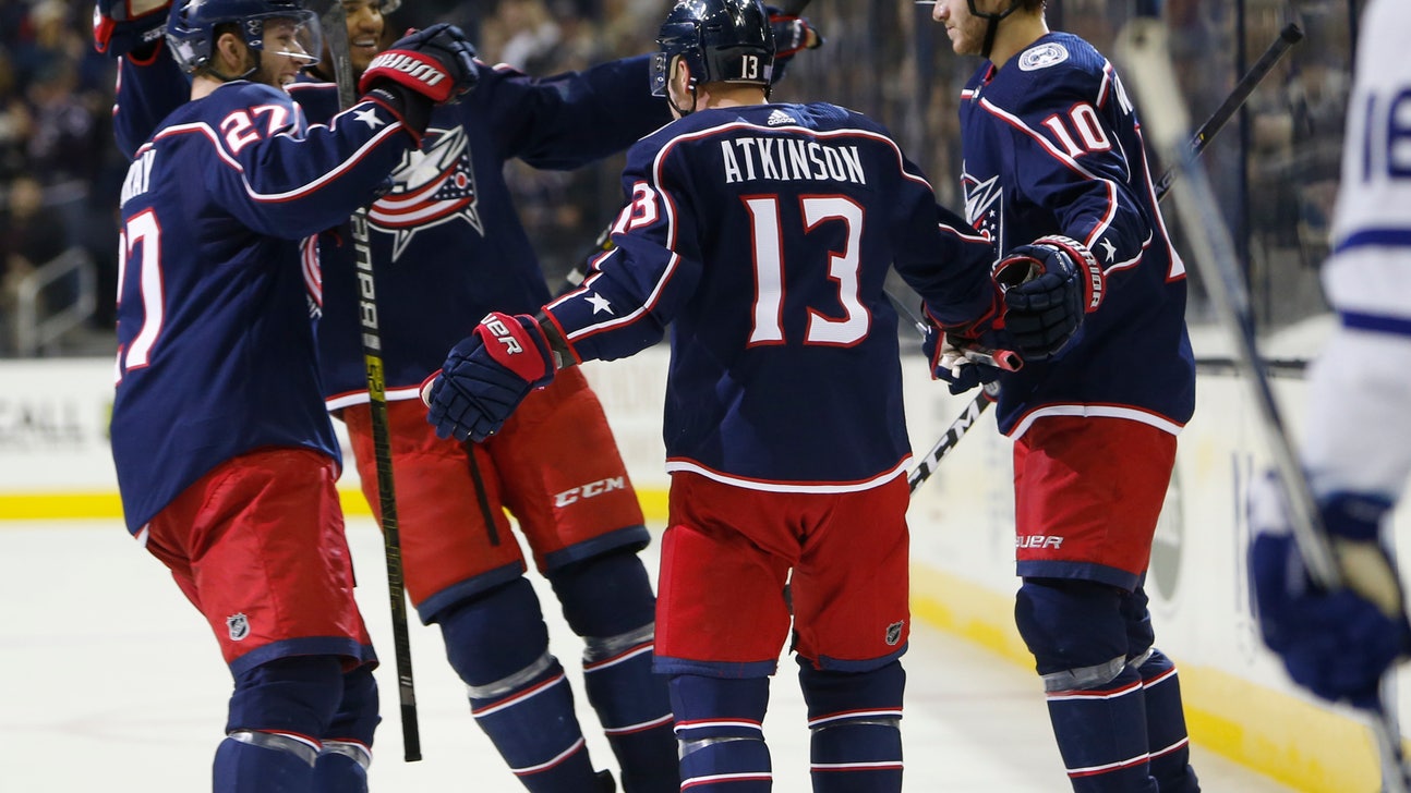 Atkinson scores again as Blue Jackets beat Maple Leafs 4-2