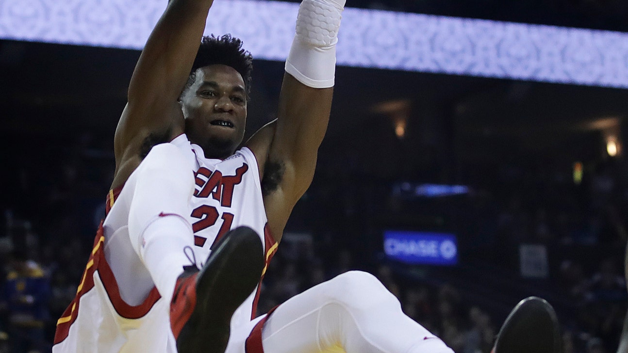 AP source: Miami trading Hassan Whiteside to Portland