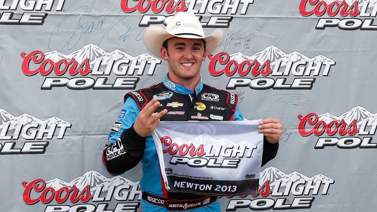 Last Lap: Austin Dillon Storms To Nationwide Pole At Iowa Speedway