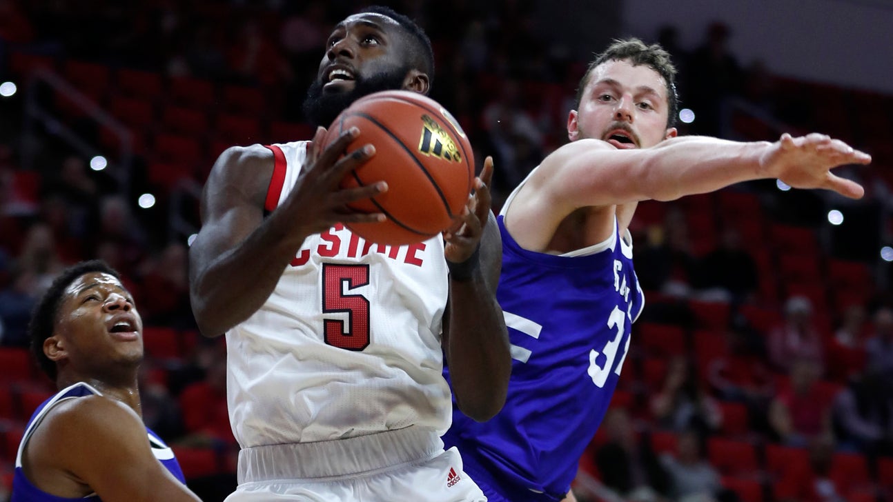 Daniels gets rolling as NC State beats UNC Asheville 100-49