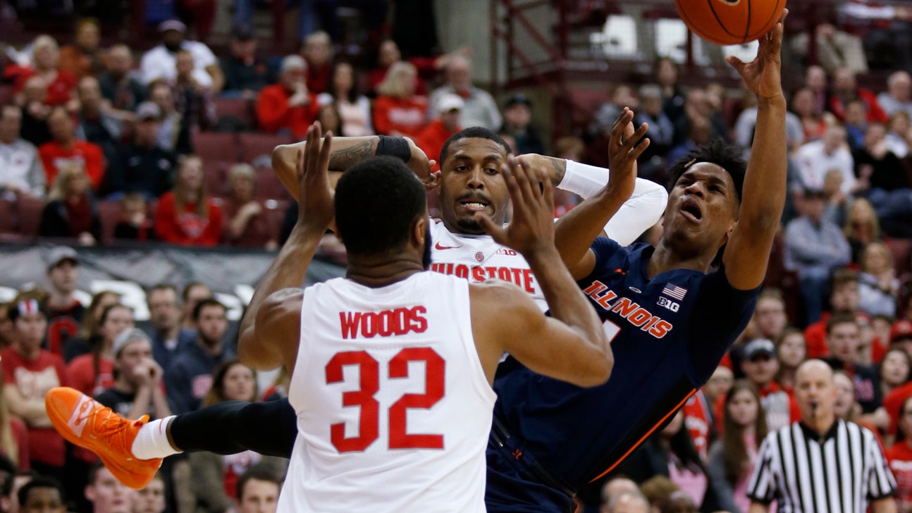 Illinois tops Ohio State 63-56 for first road win