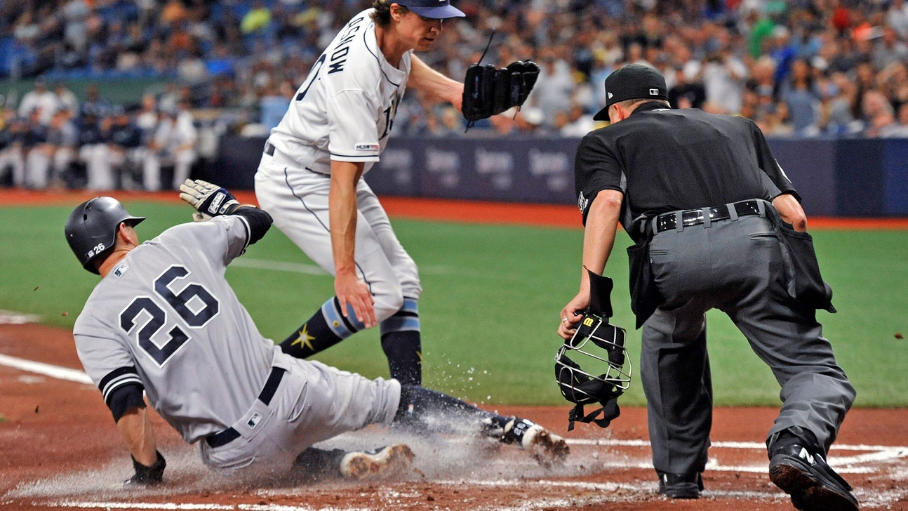 German wins 7th, Yankees beat Rays 4-3 in AL East showdown