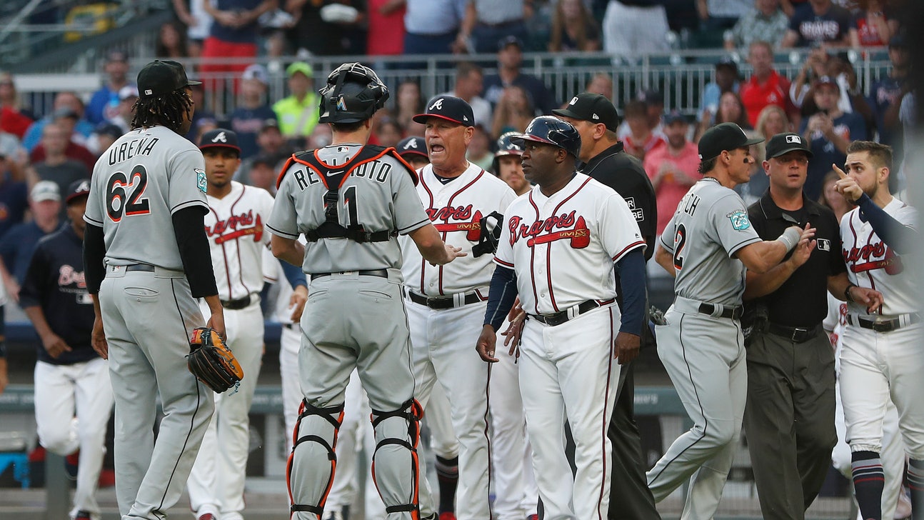 LEADING OFF: Braves-Marlins melee, Cards soaring, Lester up