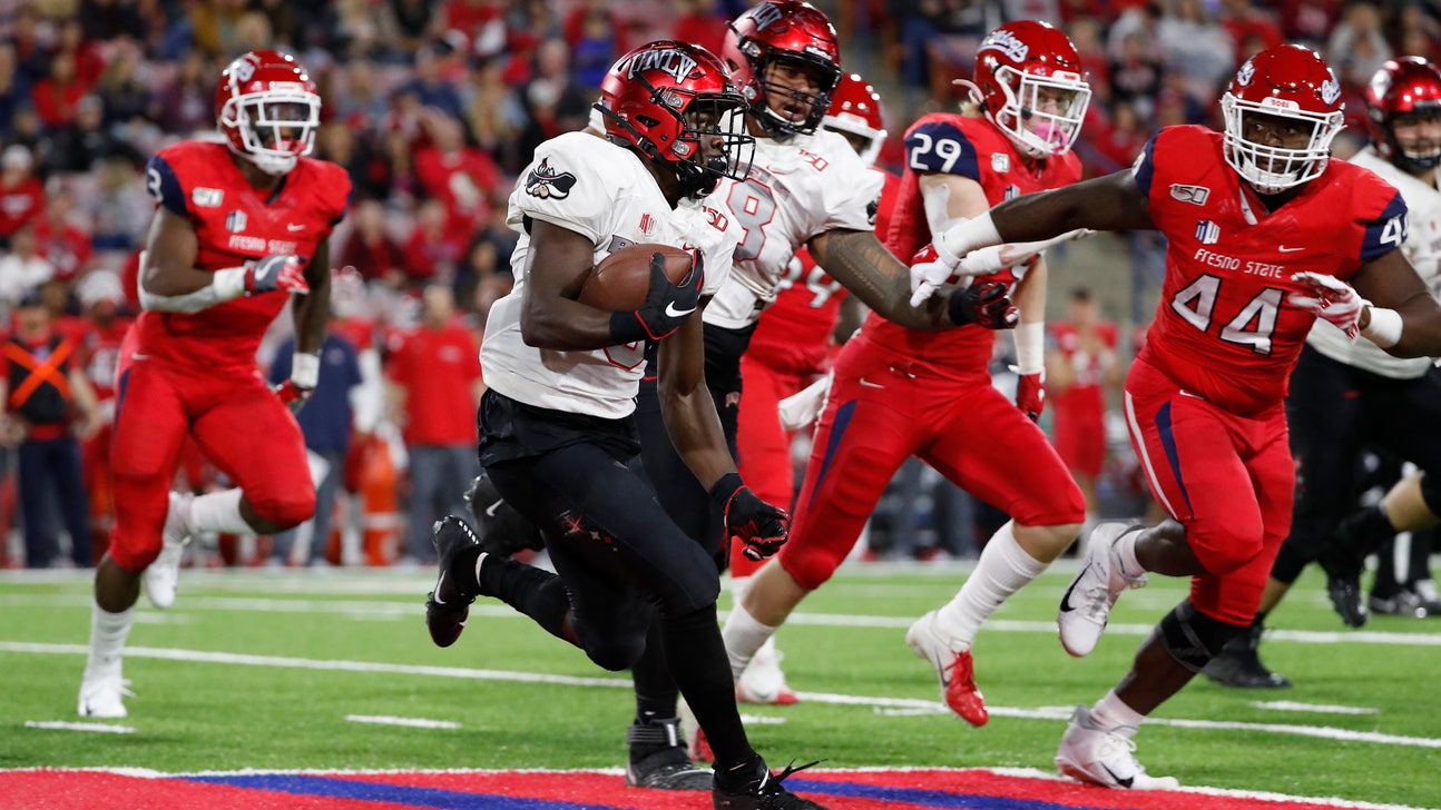 Hokit runs for 3 TDs, Fresno State beats UNLV 56-27