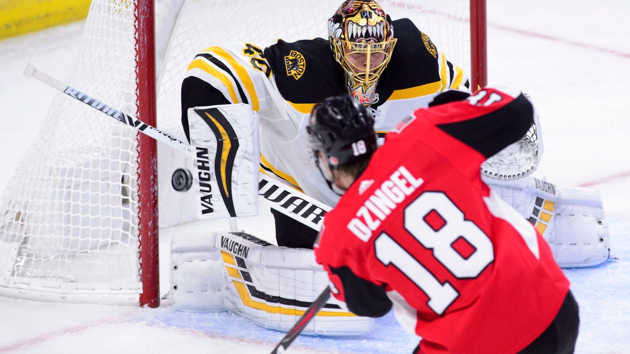 Pastrnak, Bergeron combine for 7 points, Bruins beat Sens