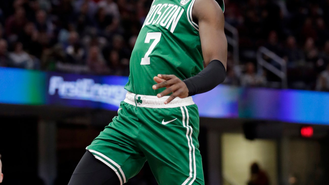 Tatum scores 25, Irving-less Celtics down Cavaliers 103-96