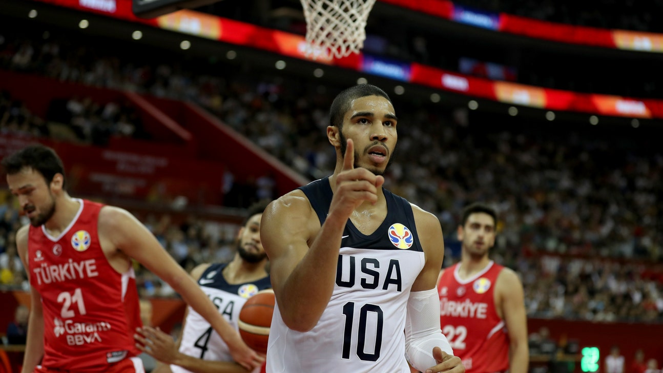 US forward Jayson Tatum to miss 2 games with ankle sprain
