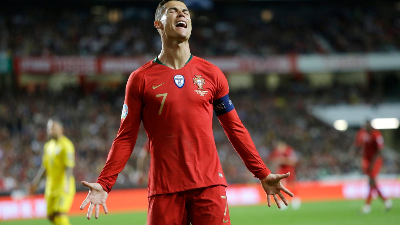 England, France win big; Portugal held as Euro defense opens