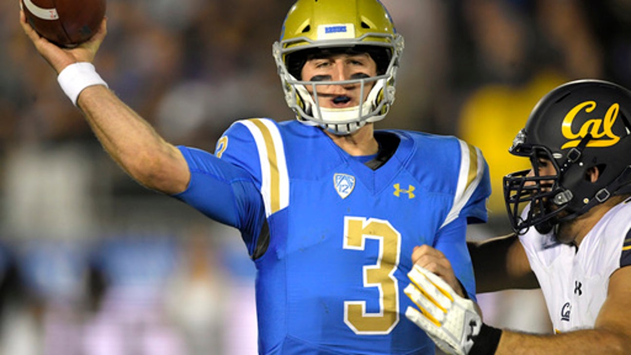 UCLA quarterback Josh Rosen is entering the NFL draft