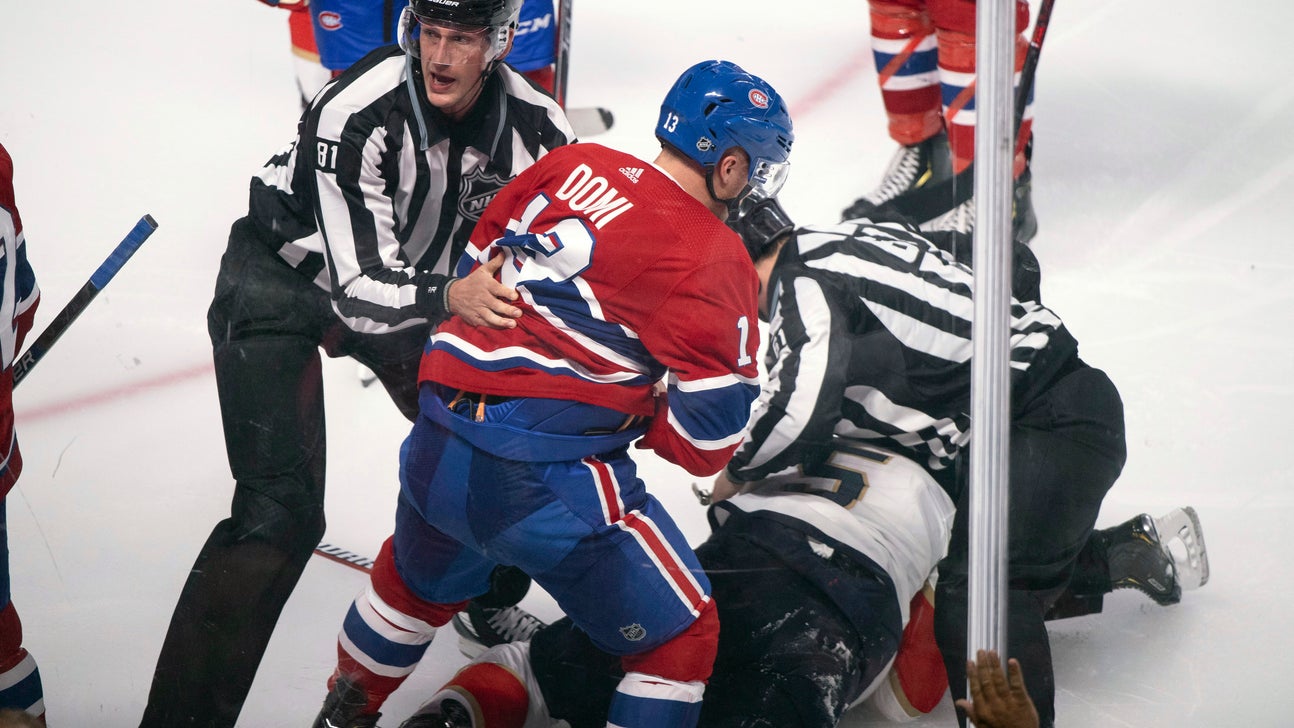 Canadiens' Domi suspended for preseason for punching Ekblad