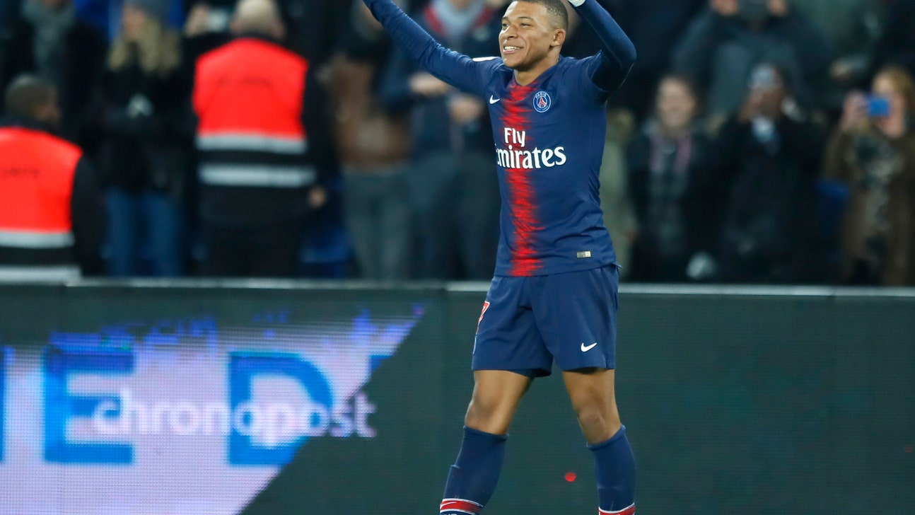 Mbappe scores 20th league goal as PSG routs Montpellier 5-1