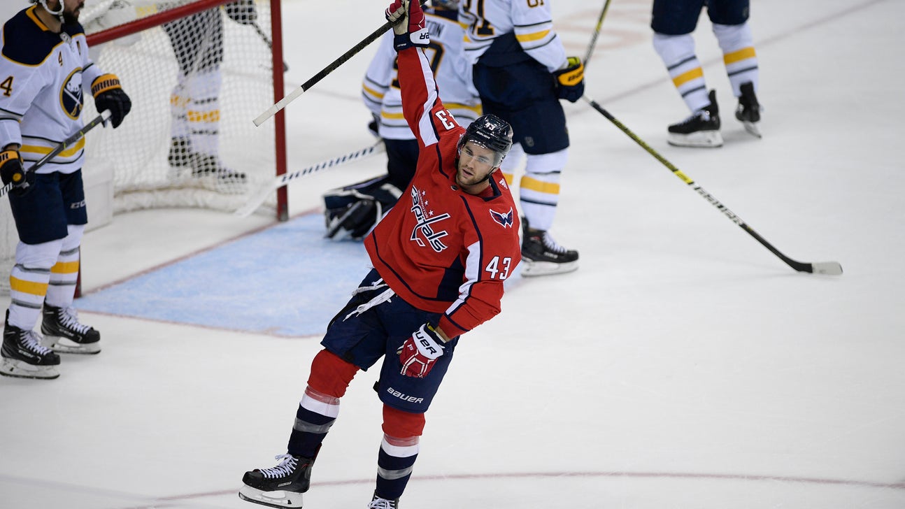 Tom Wilson breaks tie in 3rd, Capitals beat Sabres 2-1