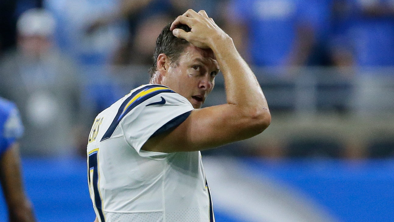 Too many mistakes for short-handed Chargers in loss to Lions