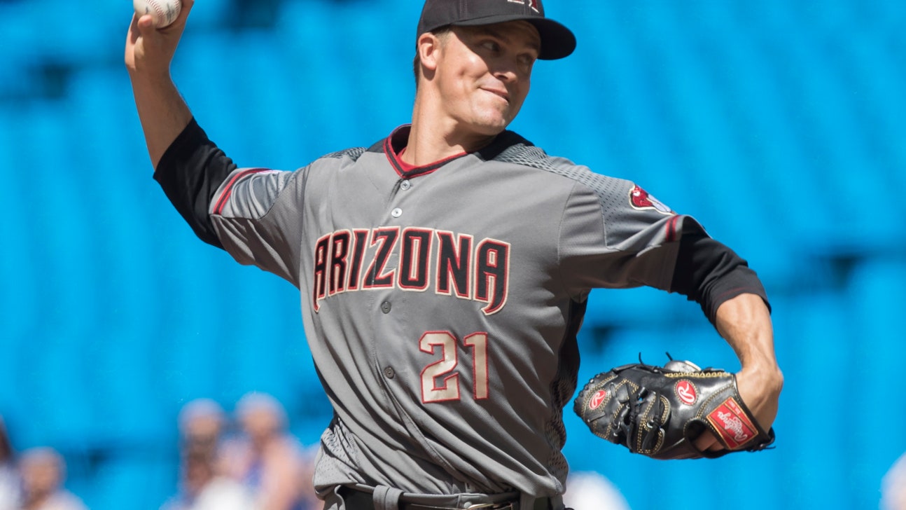 Greinke and 4 relievers lead Diamondbacks past Blue Jays 6-0