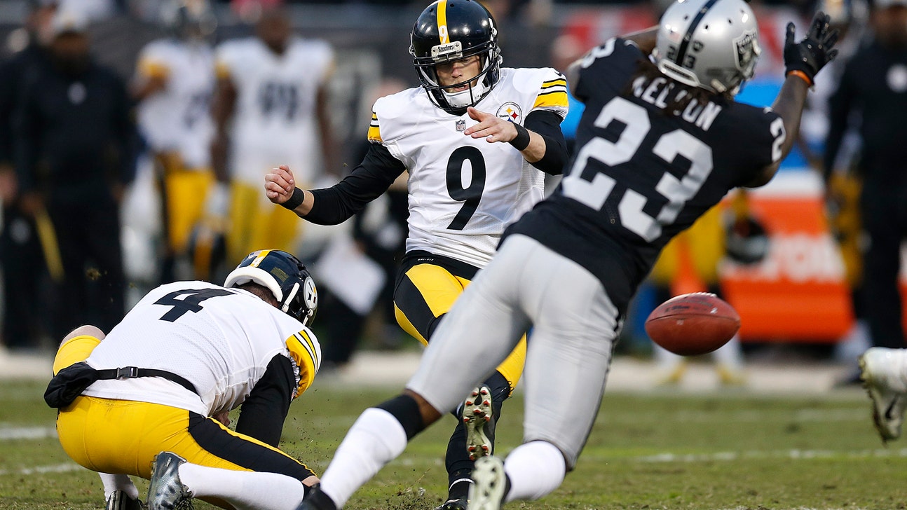 Struggling Steelers kicker Boswell fighting for his job