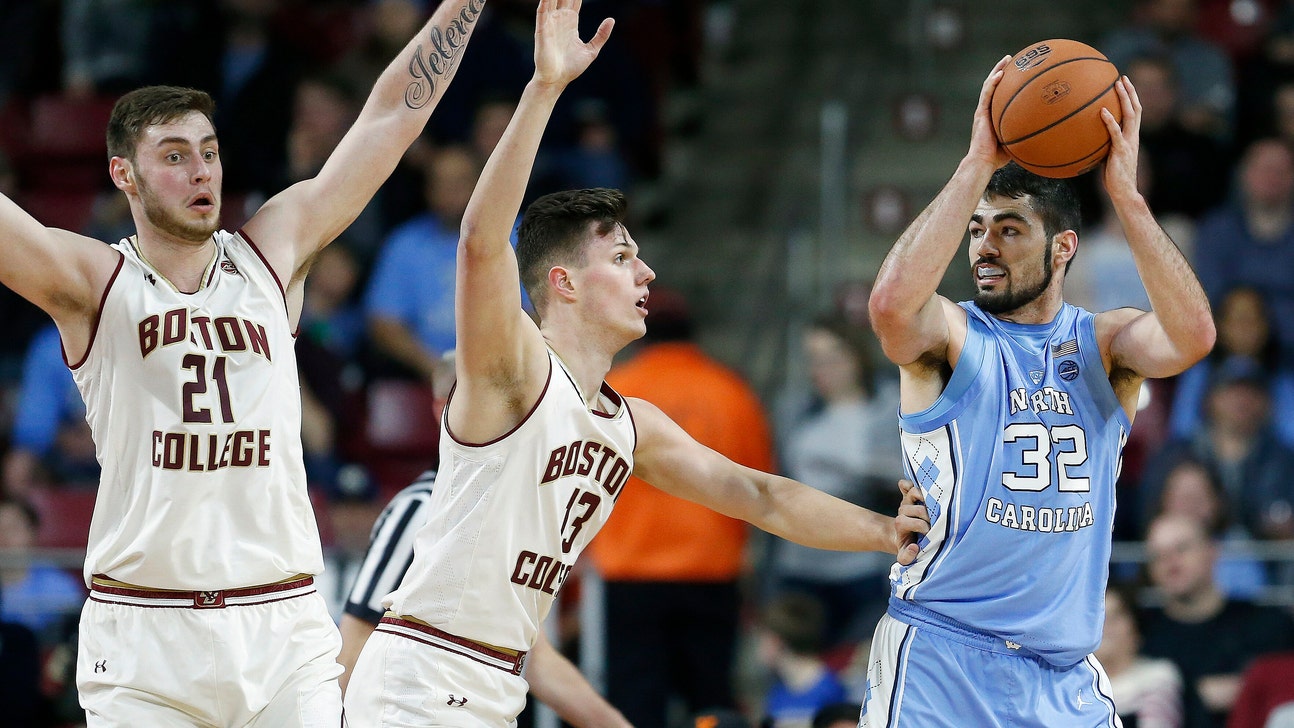No. 3 North Carolina beats Boston College 79-66