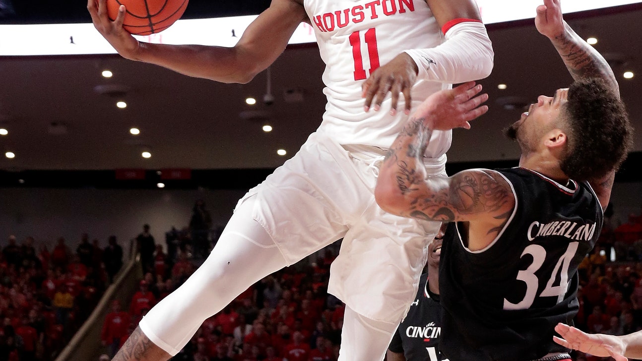 No. 12 Houston holds off No. 25 Cincinnati 65-58