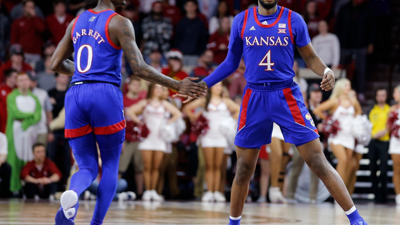 Moss scores 20 points, No. 6 Kansas beats Oklahoma 66-52