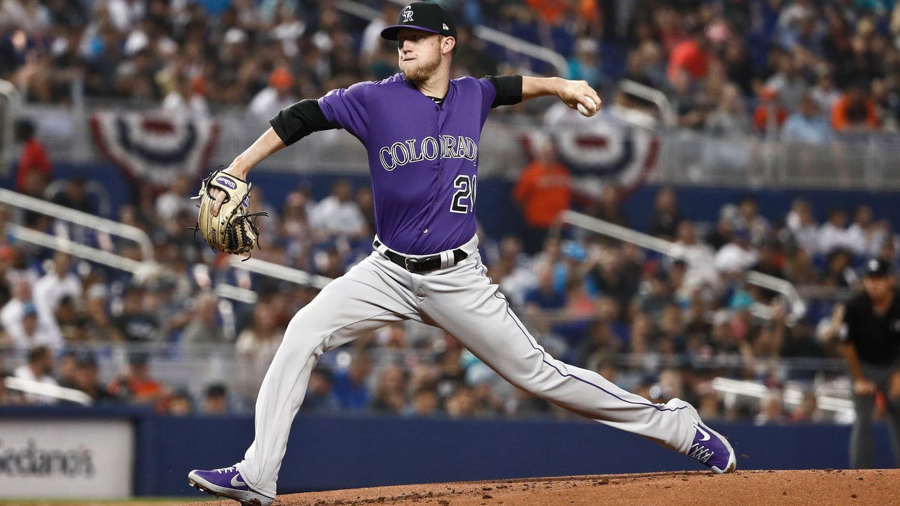 Freeland goes 7 innings as Rockies beat Marlins 6-3