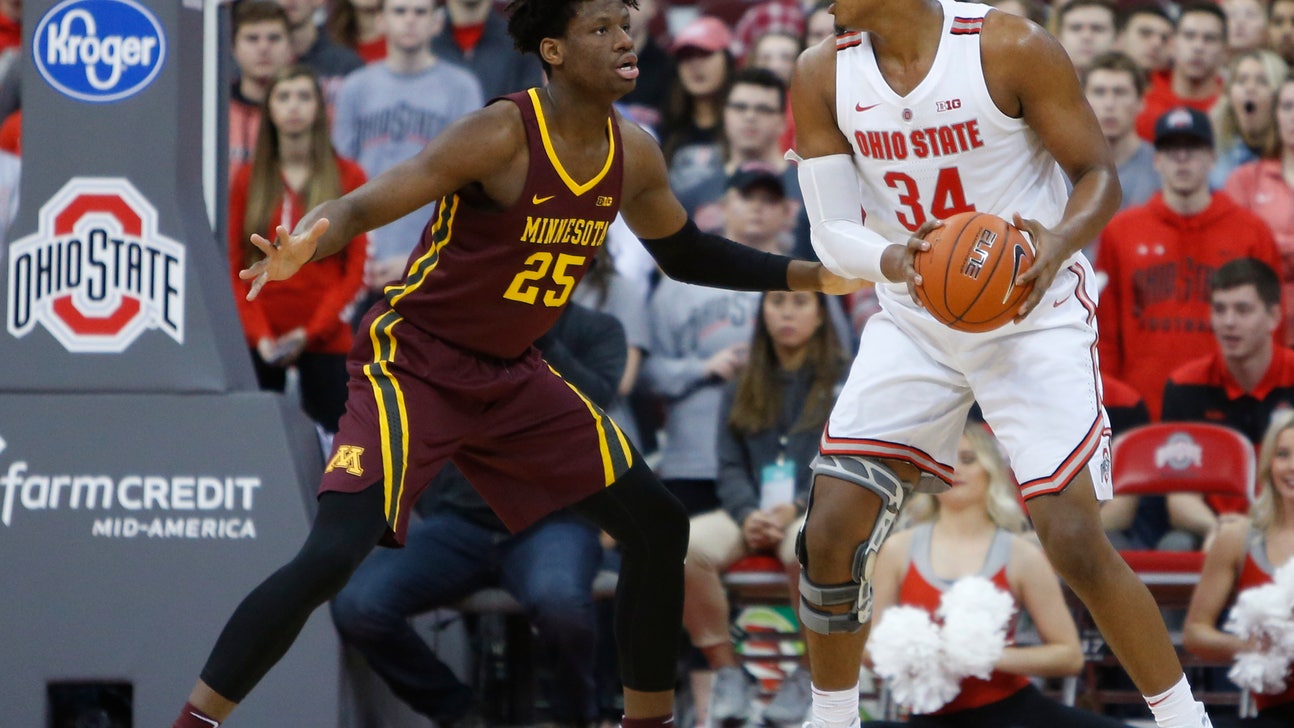 No. 16 Ohio State routs Minnesota 79-59 in Big Ten opener