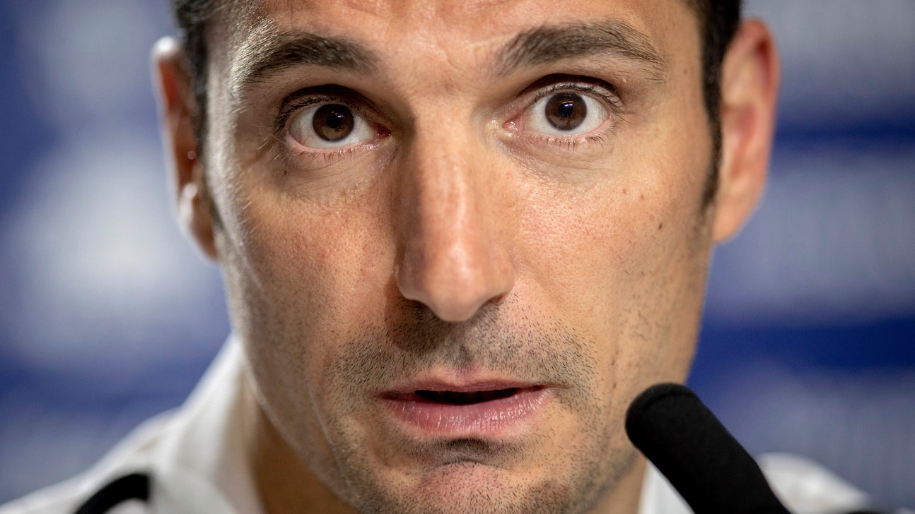 Argentina coach Scaloni injured in bike accident in Spain