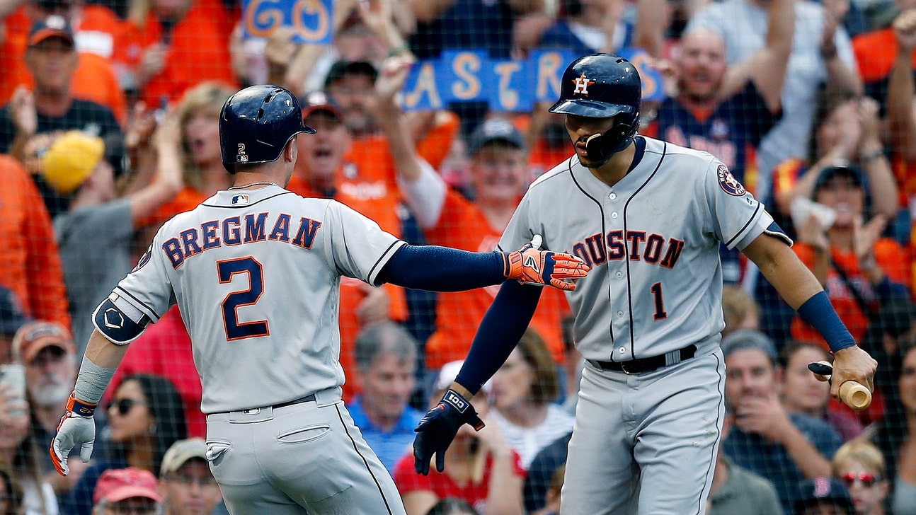 Bregman HR helps Astros top Red Sox 5-3; go for sweep Sunday