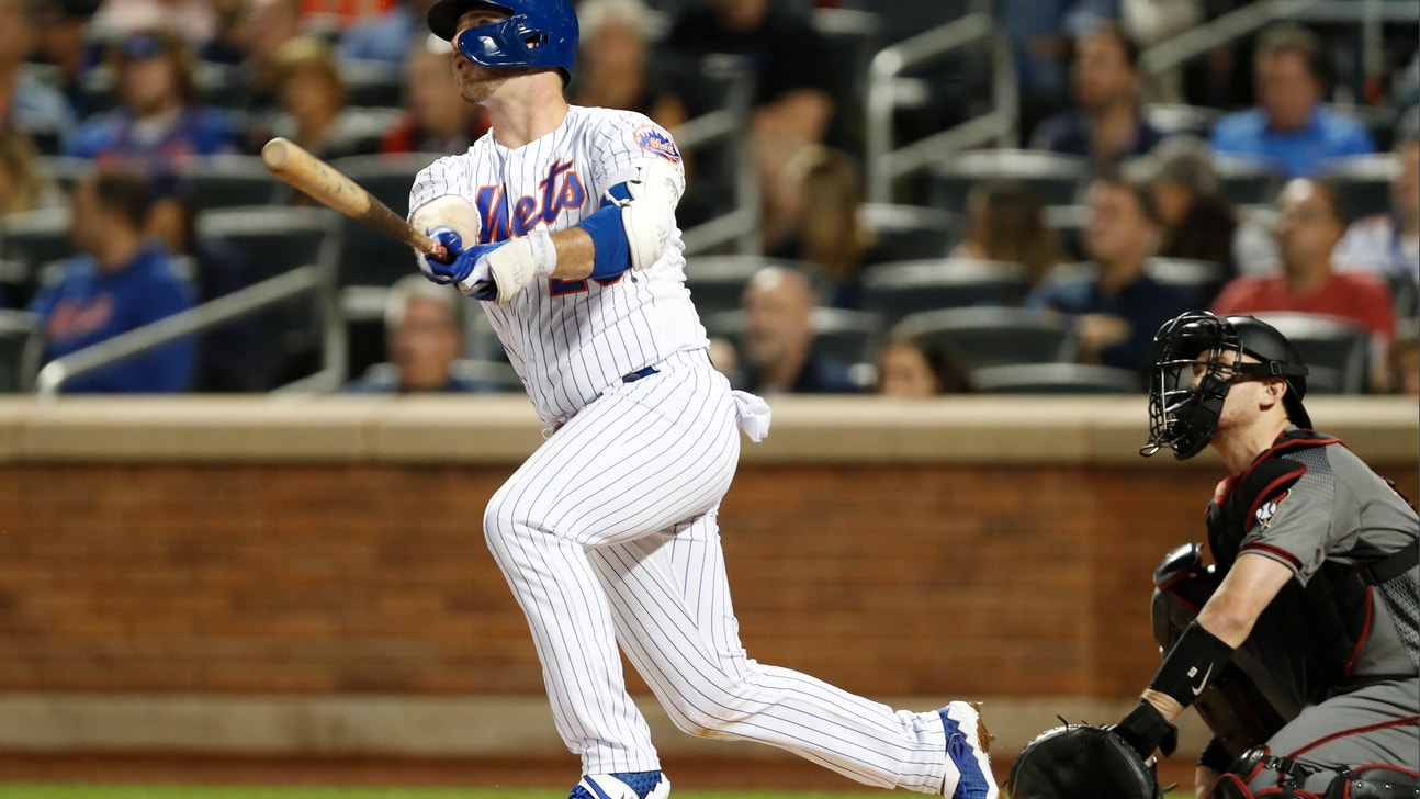 Alonso hits 46th, 47th HRs as deGrom, Mets beat D-backs 3-1