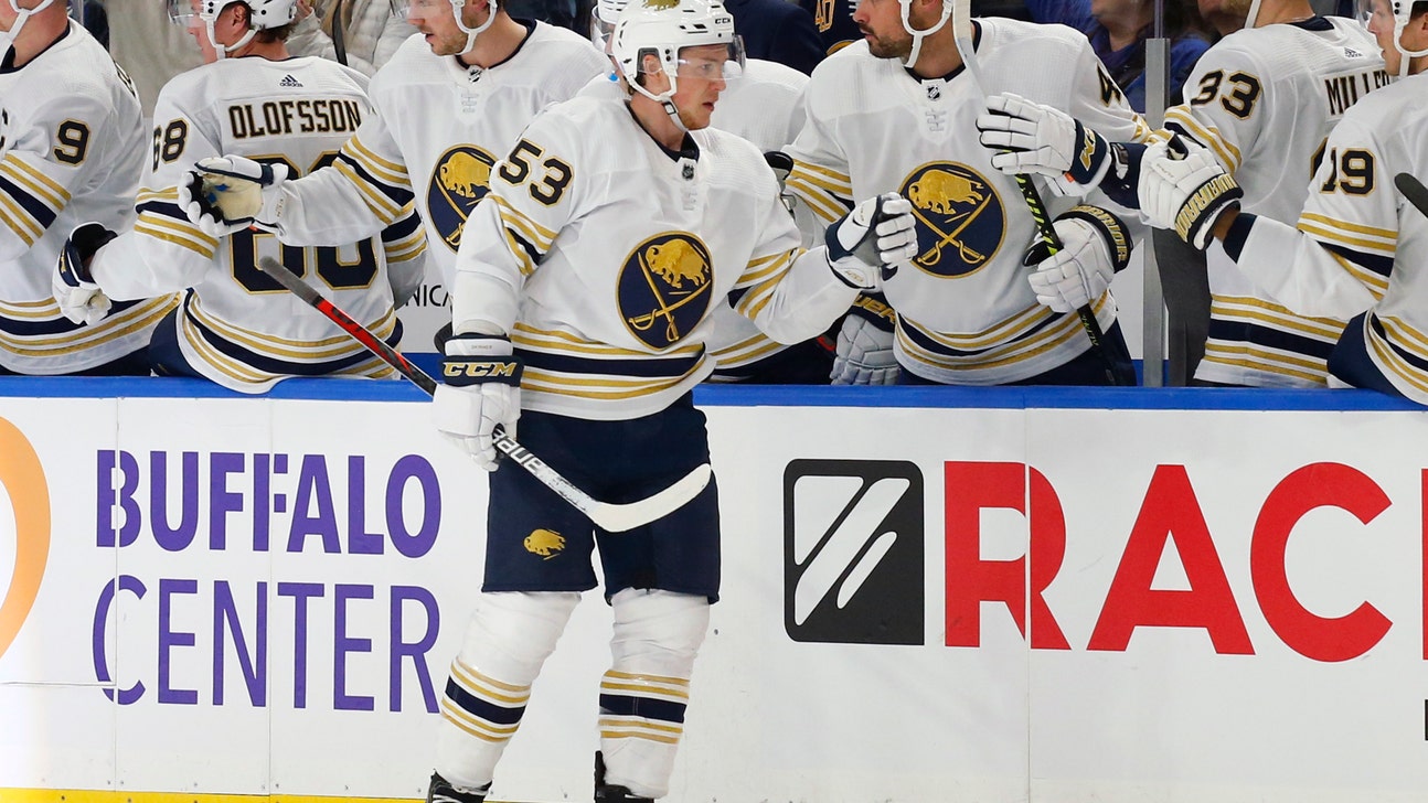 Eichel scores twice, Sabres outlast Maple Leafs 6-4