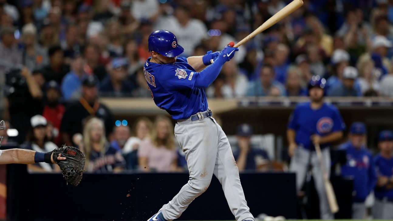 Hoerner 3 hits, 4 RBIs in debut, Cubs beat Padres 10-2