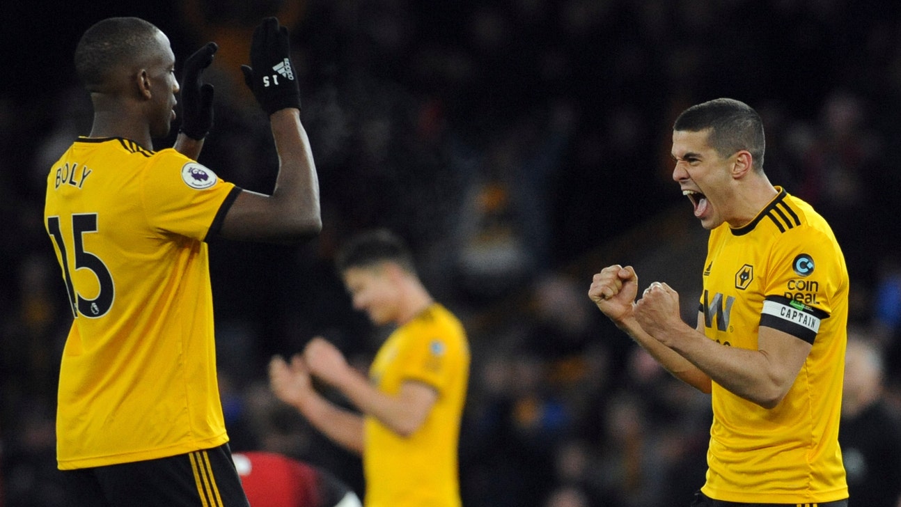 Man United loses 2-1 at Wolves for 3rd defeat in 4 games