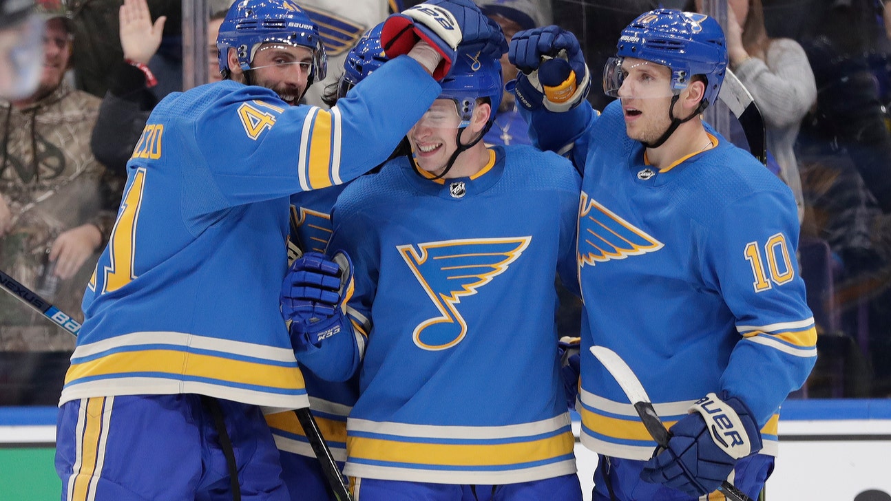 Gunnarsson lifts Blues past Senators 3-2