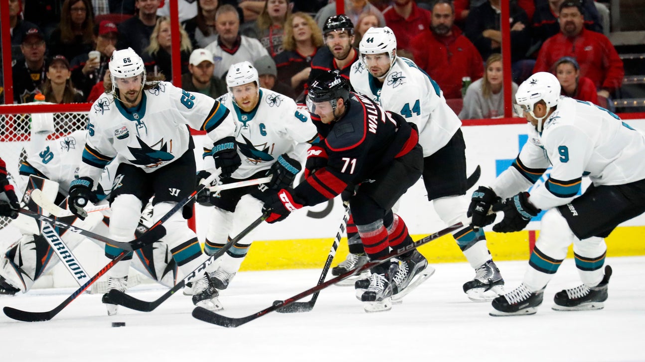 Brock McGinn lifts Hurricanes past Sharks in shootout