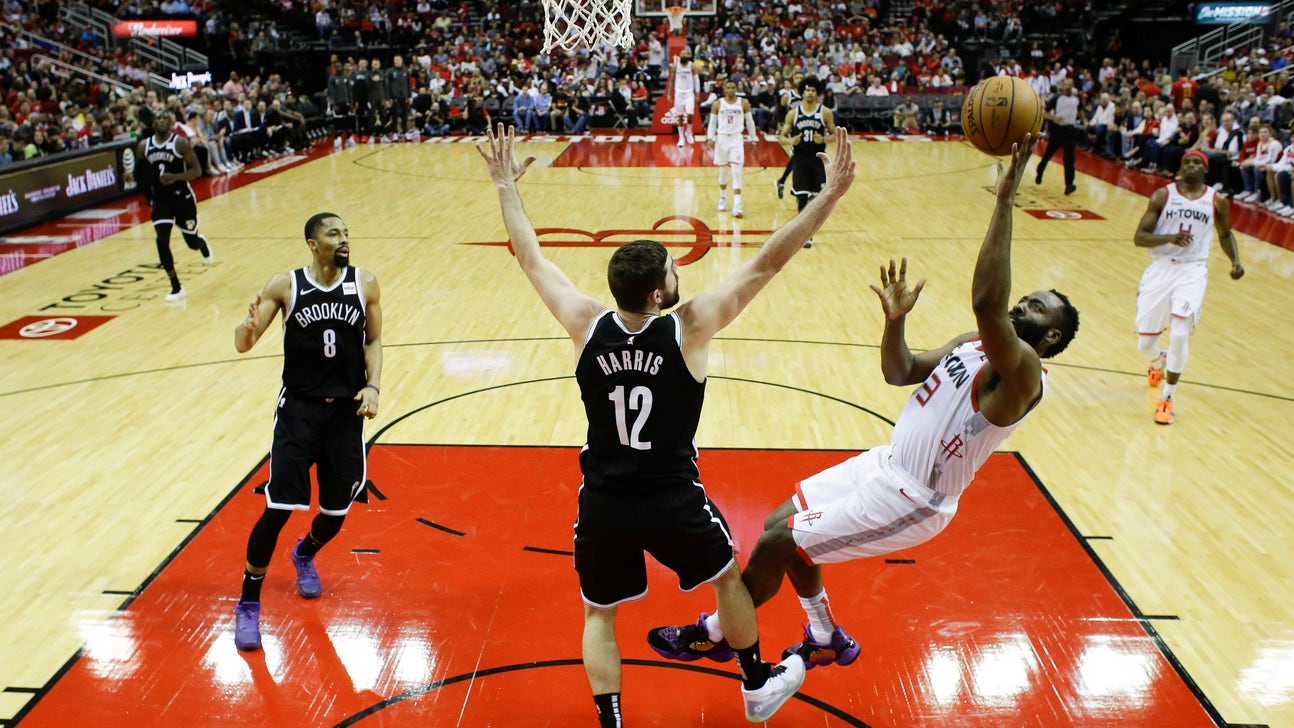 Harden scratched from Rockets' lineup vs. Pelicans