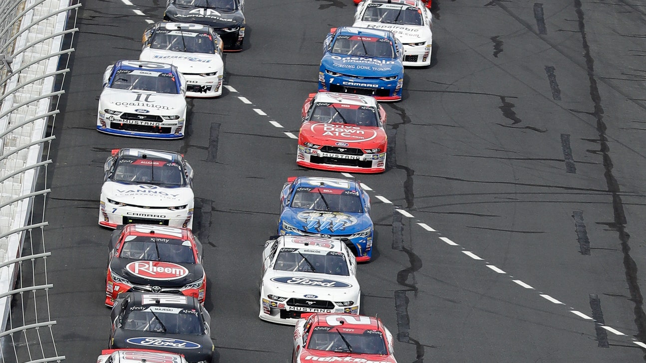 Chase Briscoe wins Xfinity race on weird Charlotte roval