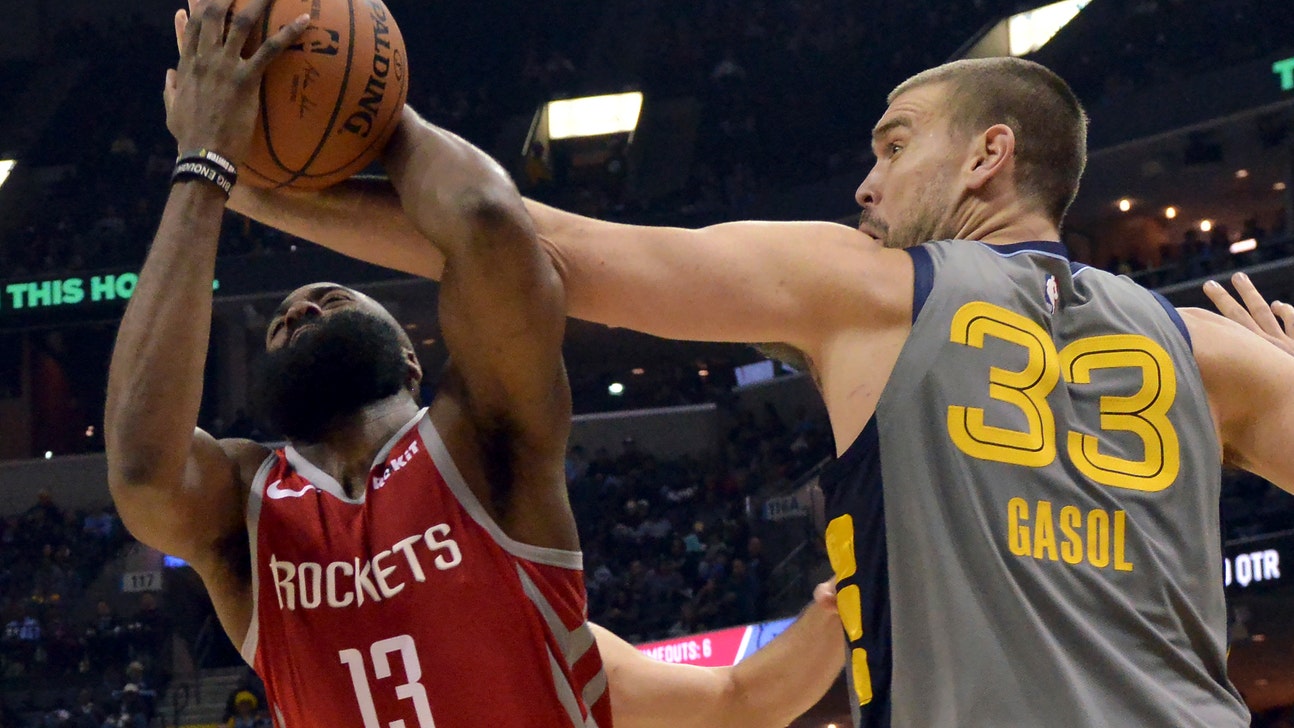 Harden has 2nd straight triple-double, Rockets top Grizzlies