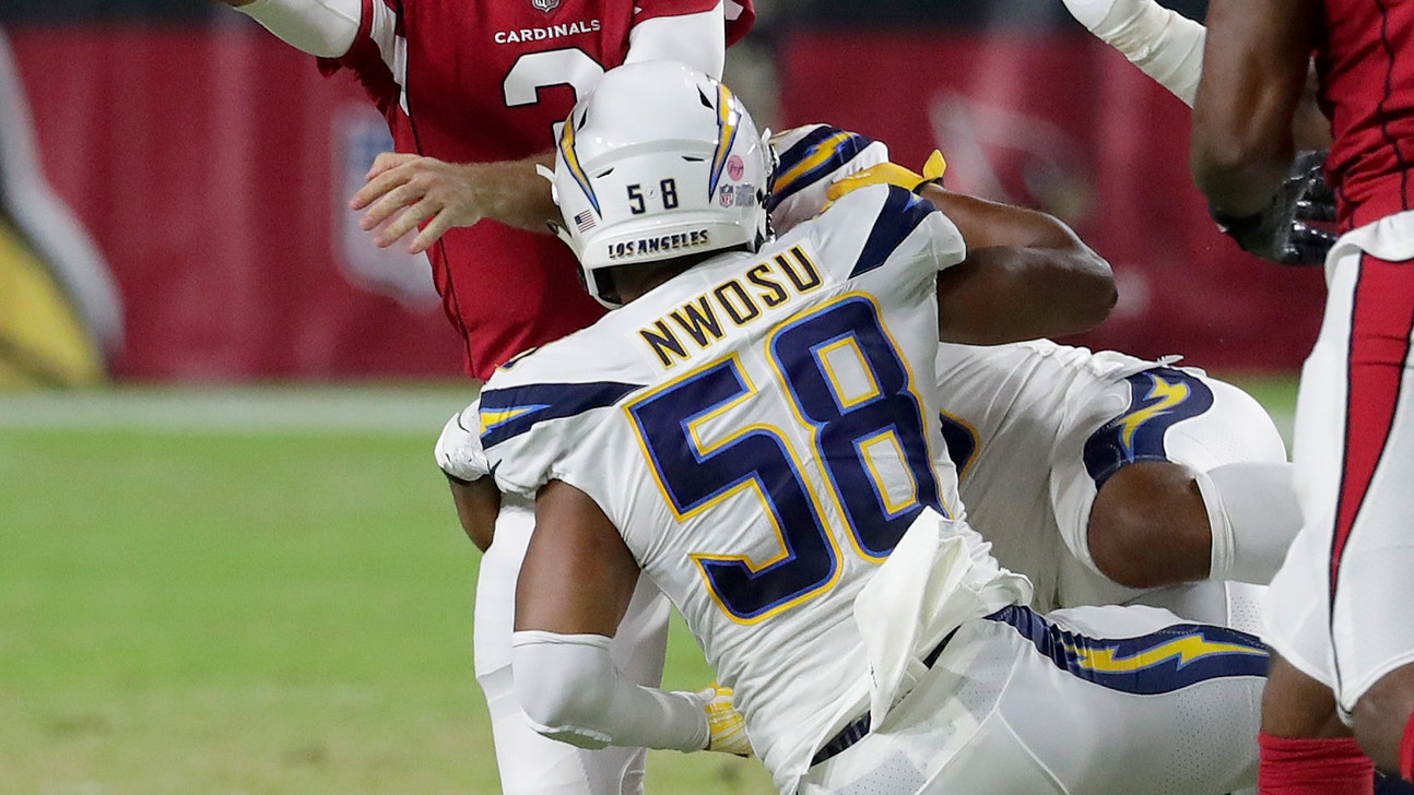 Kirk has big early play, Cardinals beat Chargers 24-17