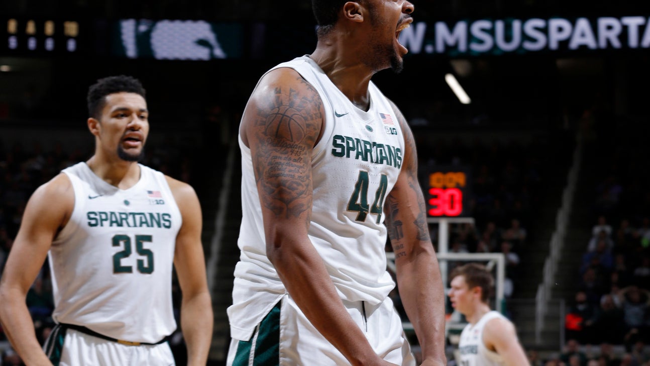 Ward scores 21, No. 8 Michigan State tops Northwestern 81-55