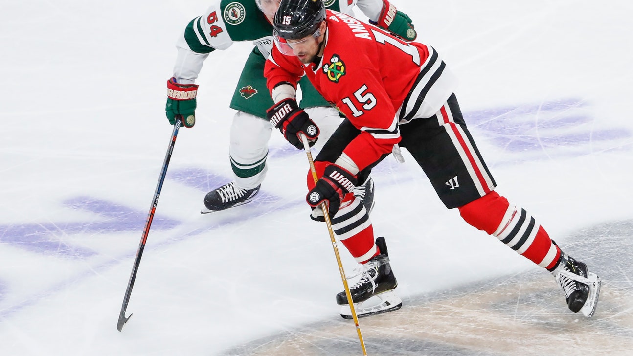 Blackhawks build early lead, beat Wild 3-1