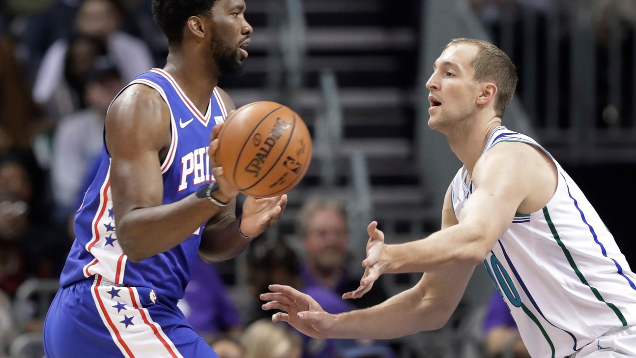 Walker’s 60 points not enough; 76ers top Hornets 122-119