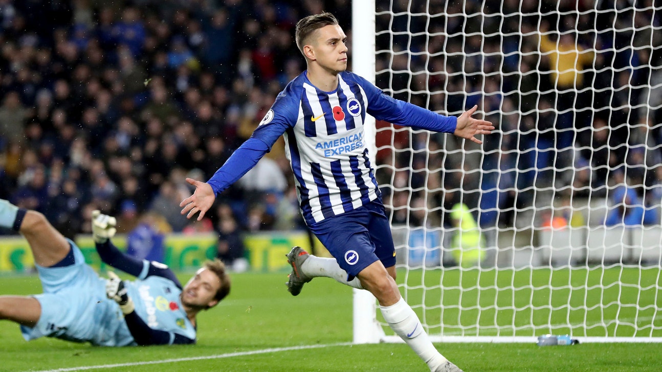 Trossard scores as Brighton beats Norwich in EPL