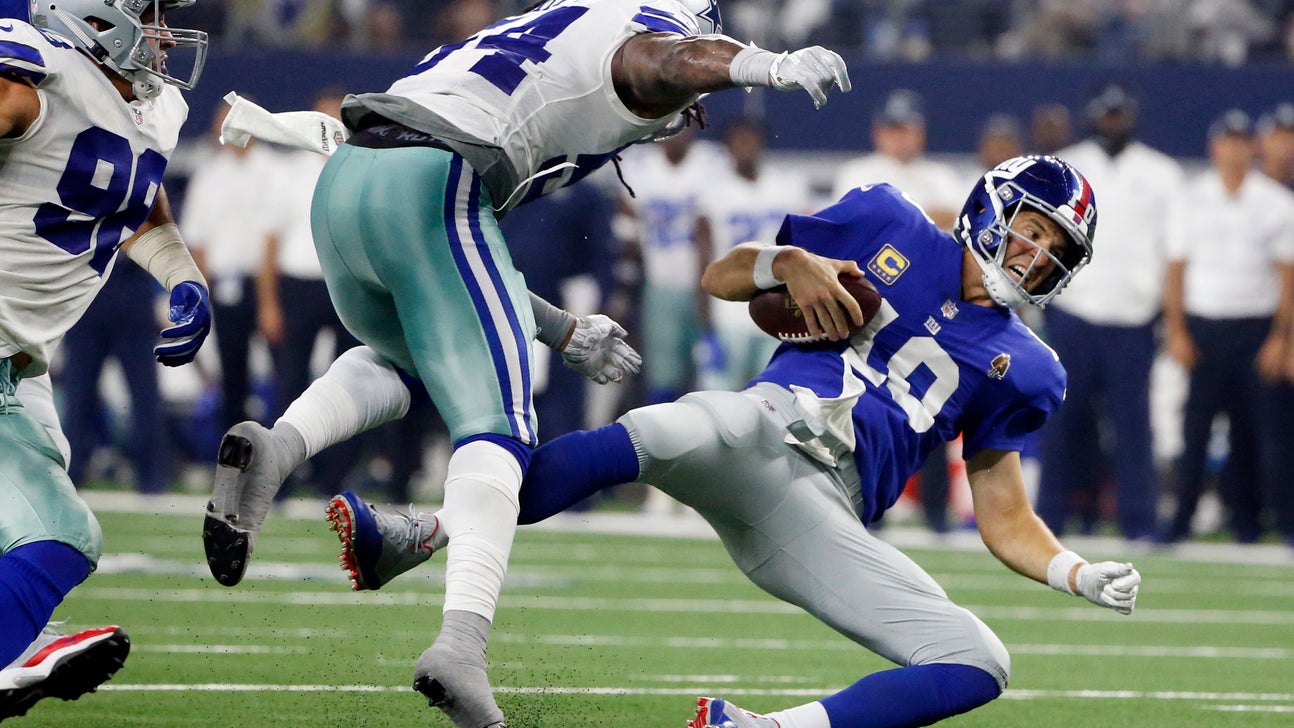 New York Giants off to 0-2 start under new coach Pat Shurmur
