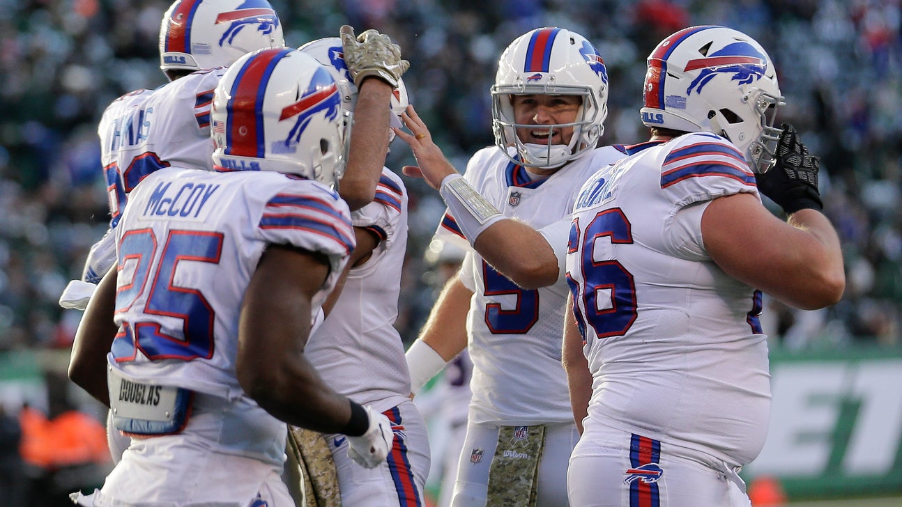 Barkley, Bills light up listless Jets in 41-10 laugher