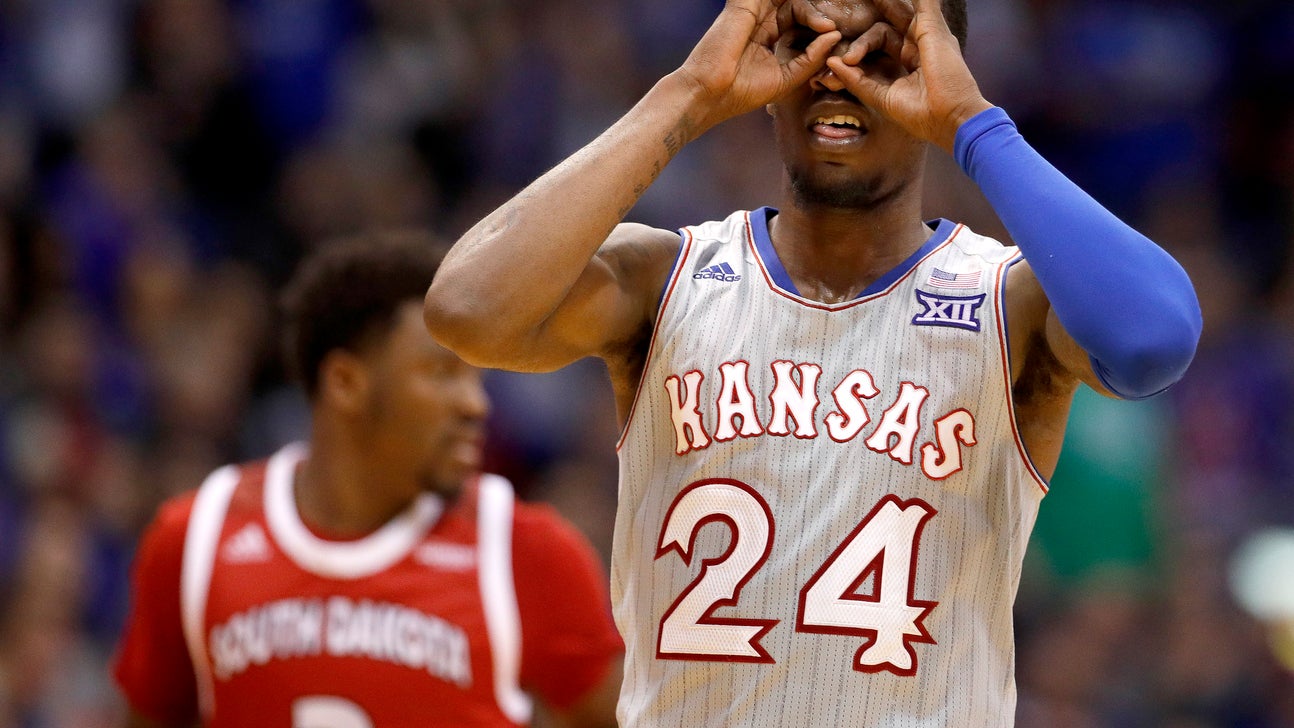 Lawson, Moore and No. 1 Kansas top overmatched South Dakota